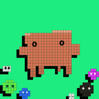 Clawd, Blob Mosaic