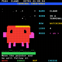 Clawd, Teletext Page