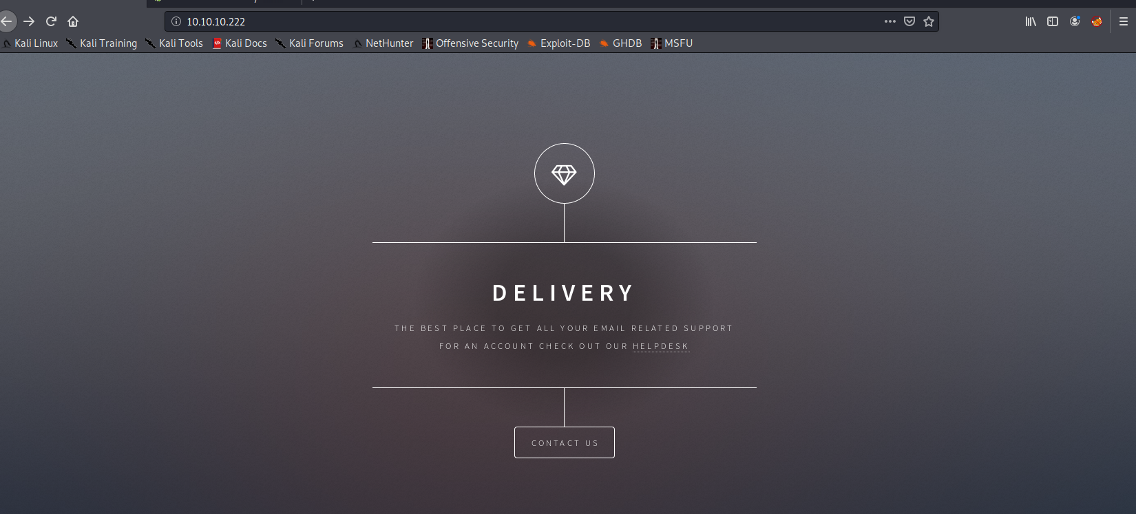 HackTheBox Delivery - Welcome | BY Blog