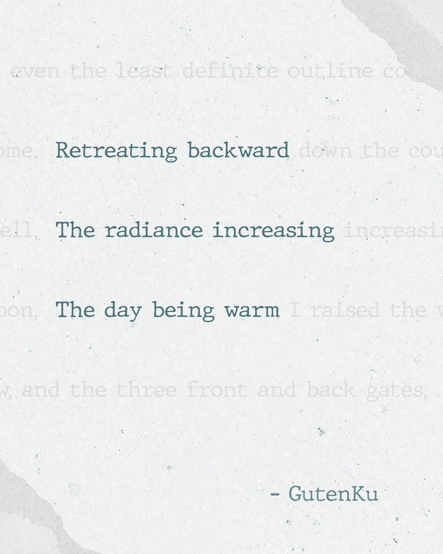 Daily generated haiku card with artistic image