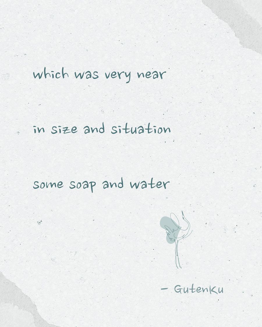 Daily generated haiku card with artistic image