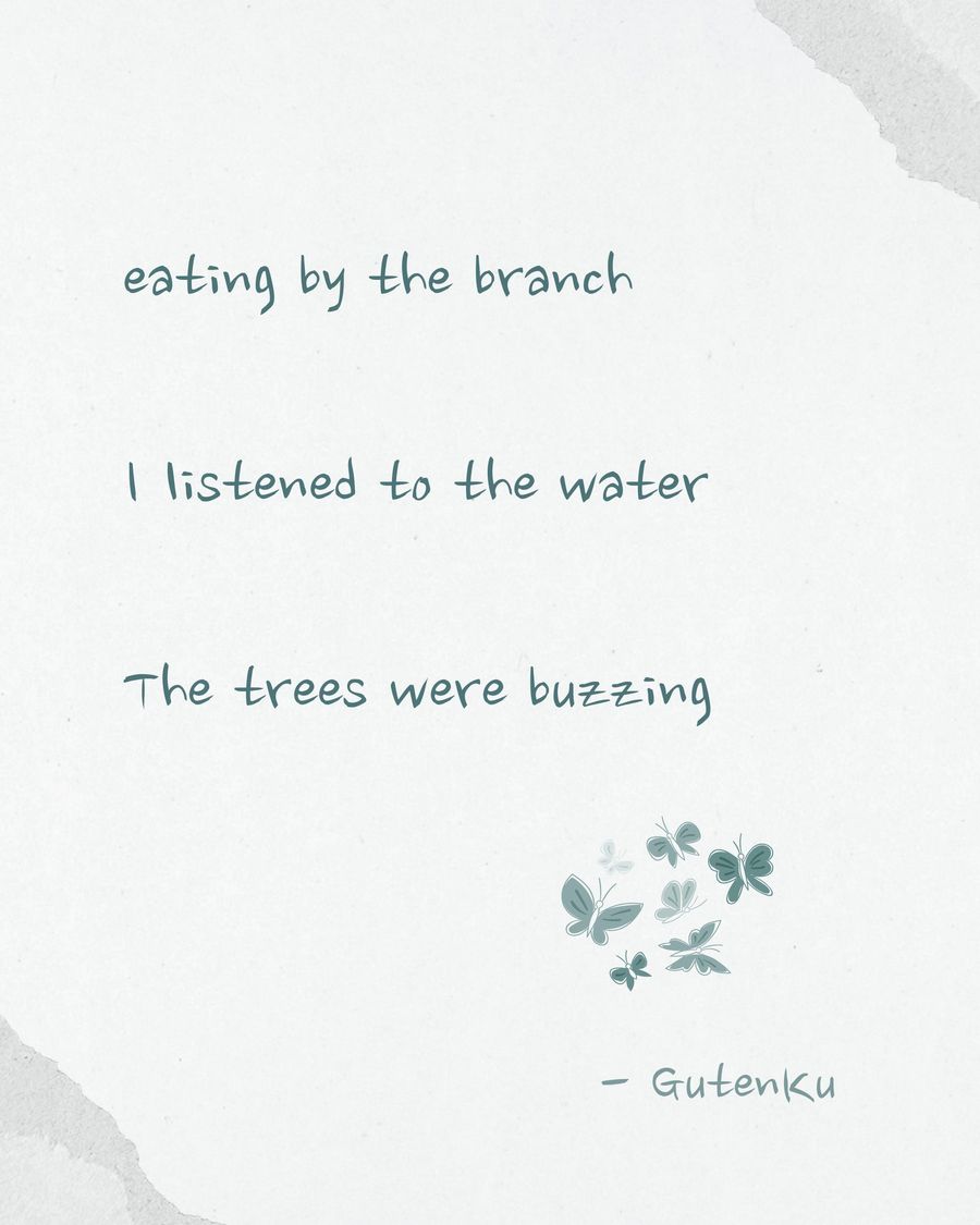 Daily generated haiku card with artistic image