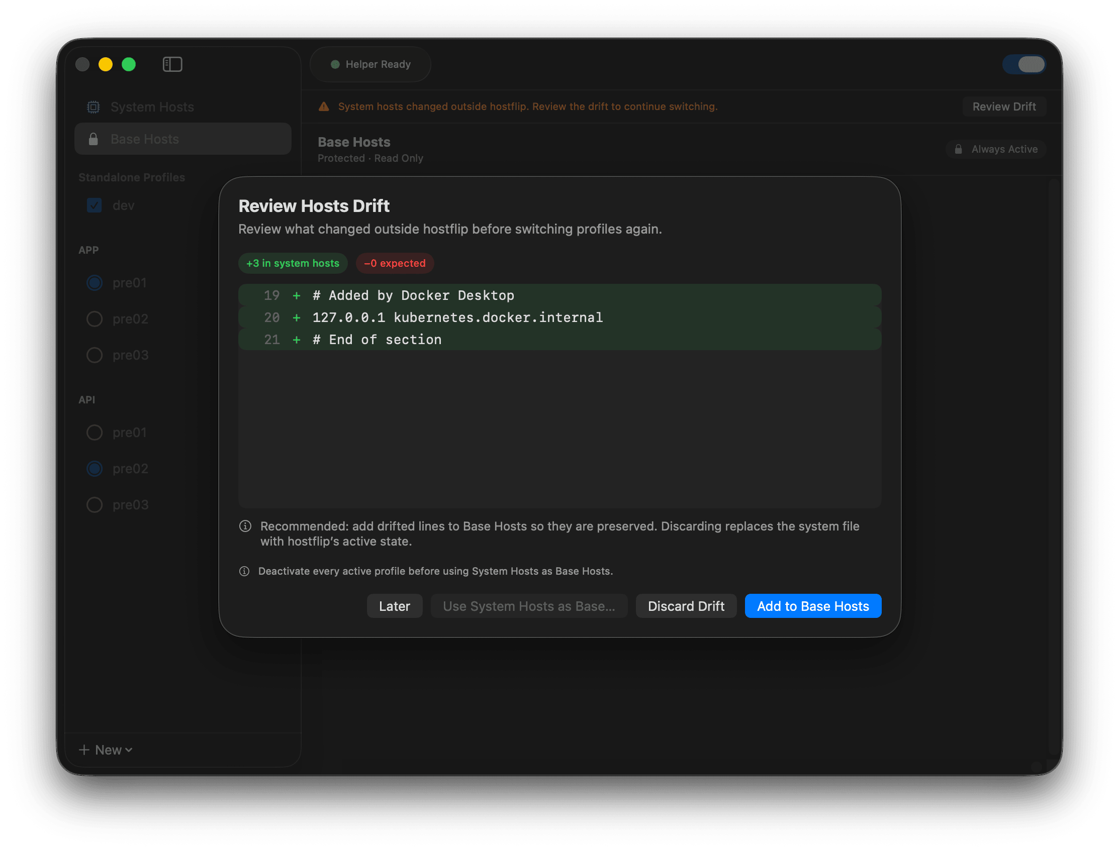 hostflip screenshot 2