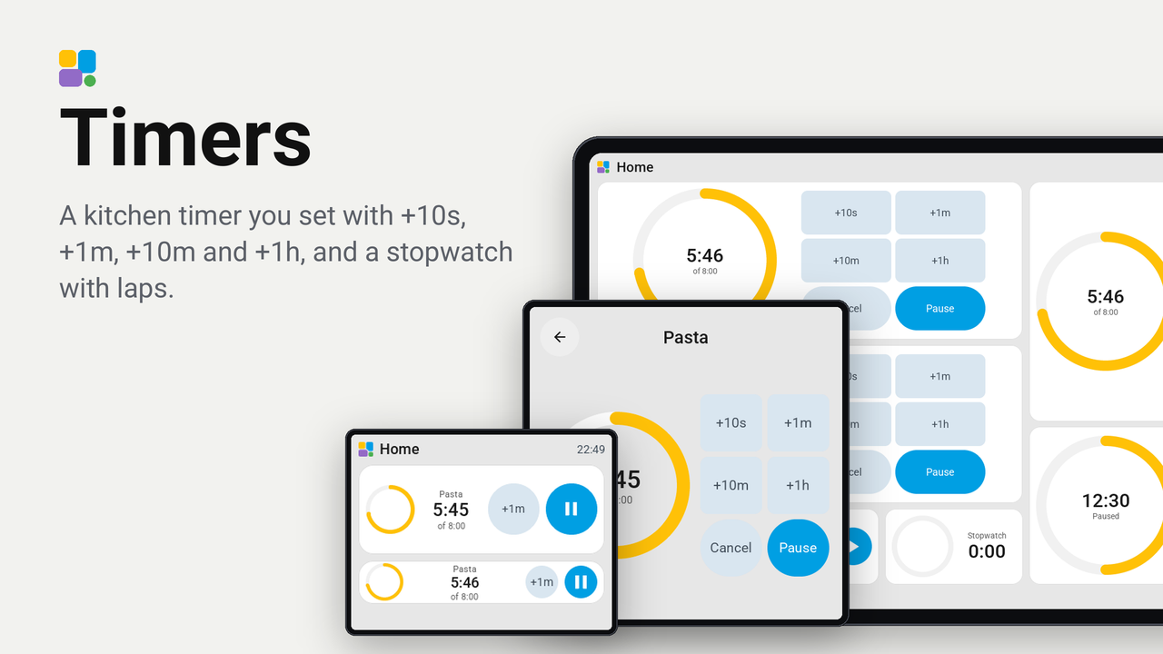 Timers plugin preview