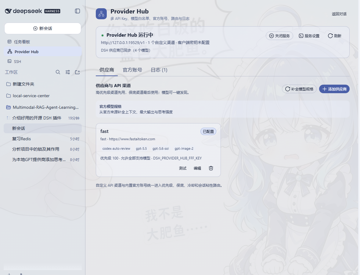 Provider Hub 服务总览