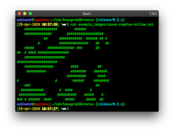 Cave ASCII Output