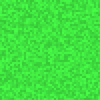 A near-uniform field condensing into hundreds of separate green clumps with dark voids between them