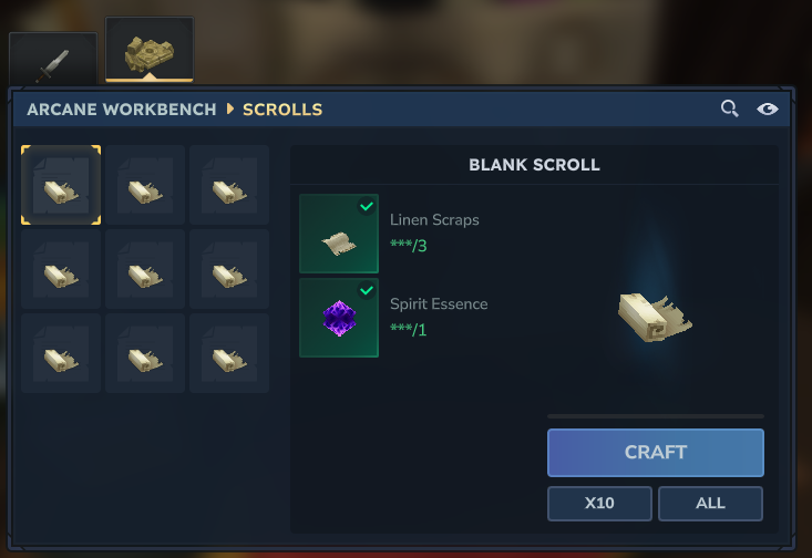 Creazione di pergamene