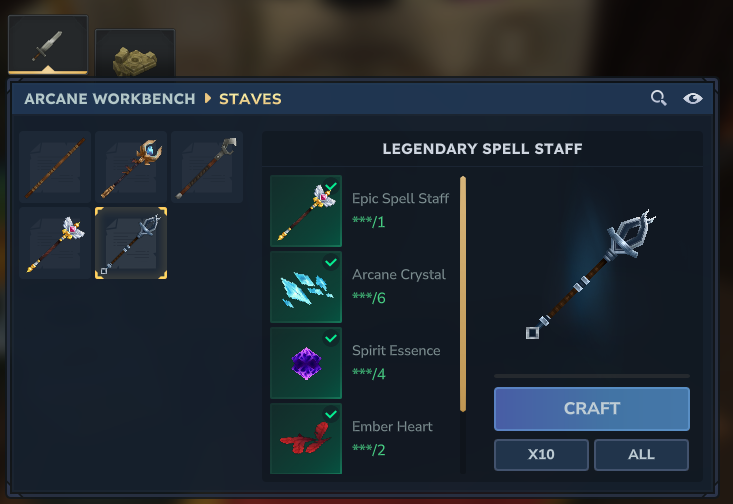 Creazione del personale