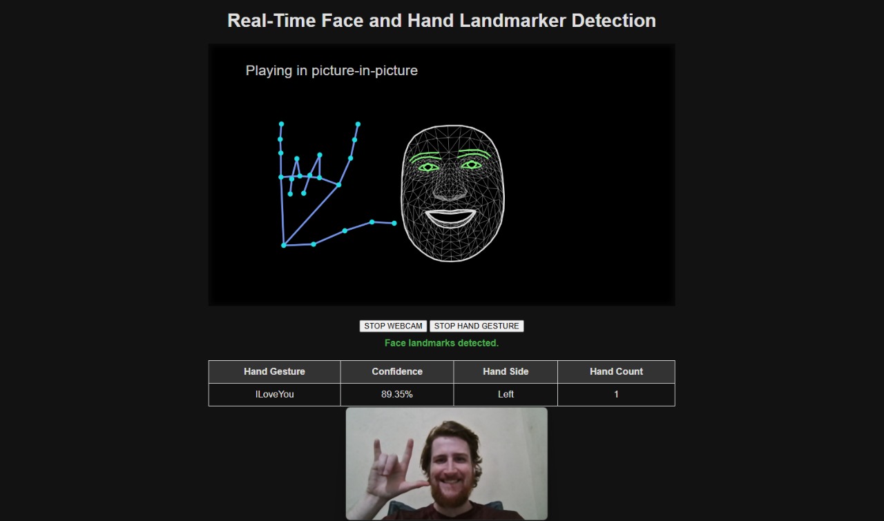 Hand-Face Example