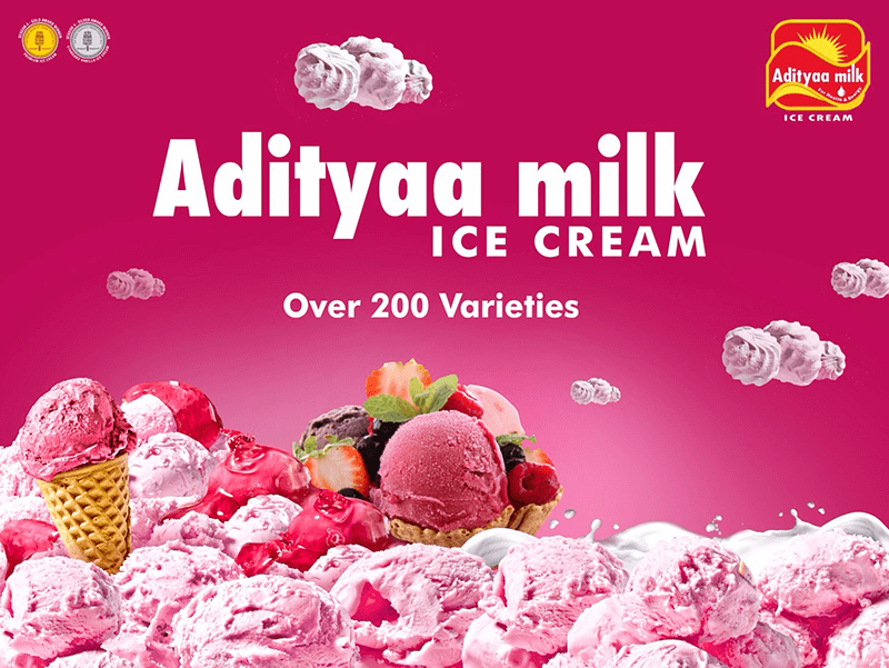 Sign World Aditya Icecreams