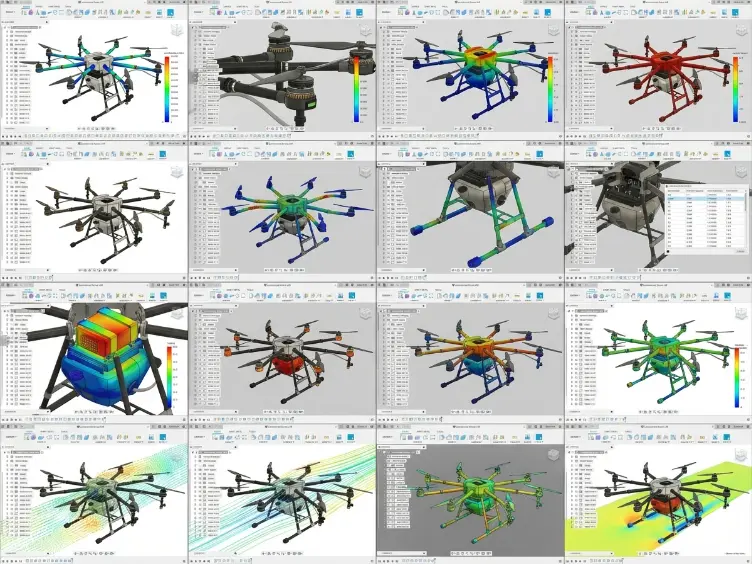 Heavy-Lift Drone Subsystems