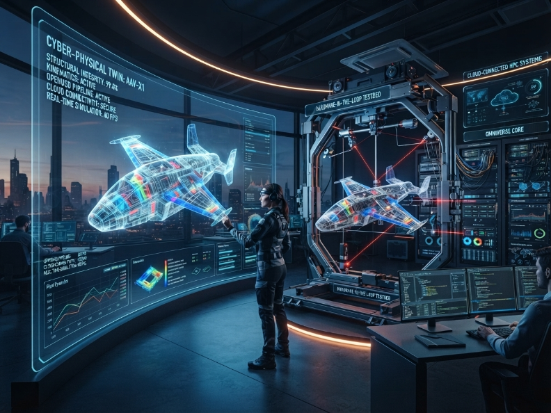 Cyberpunk visual representing dynamic digital cloud data pipeline