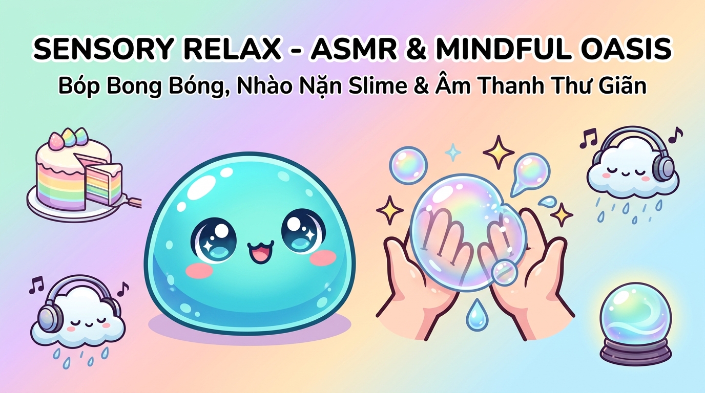 Ảnh xem trước Sensory Relax - Thế Giới Thạch & Bong Bóng Thư Giãn