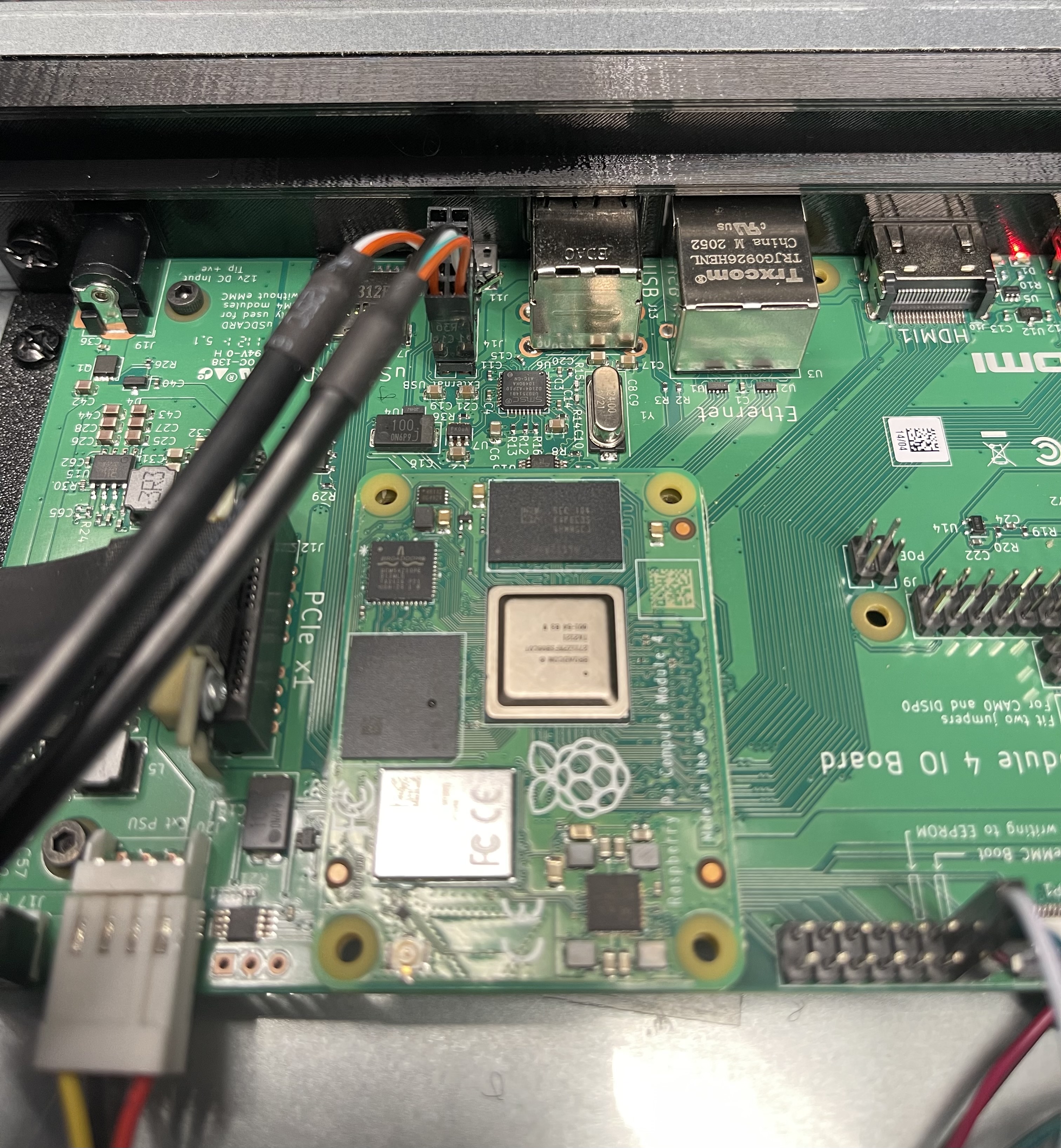 GitHub - hharte/rpi-cm4-1u-rack: Raspberry Pi Compute Module 4 I/O ...