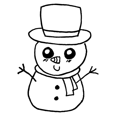 look at my snowman <3