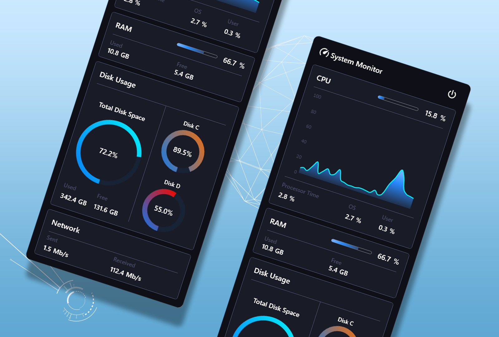 System Monitor UI