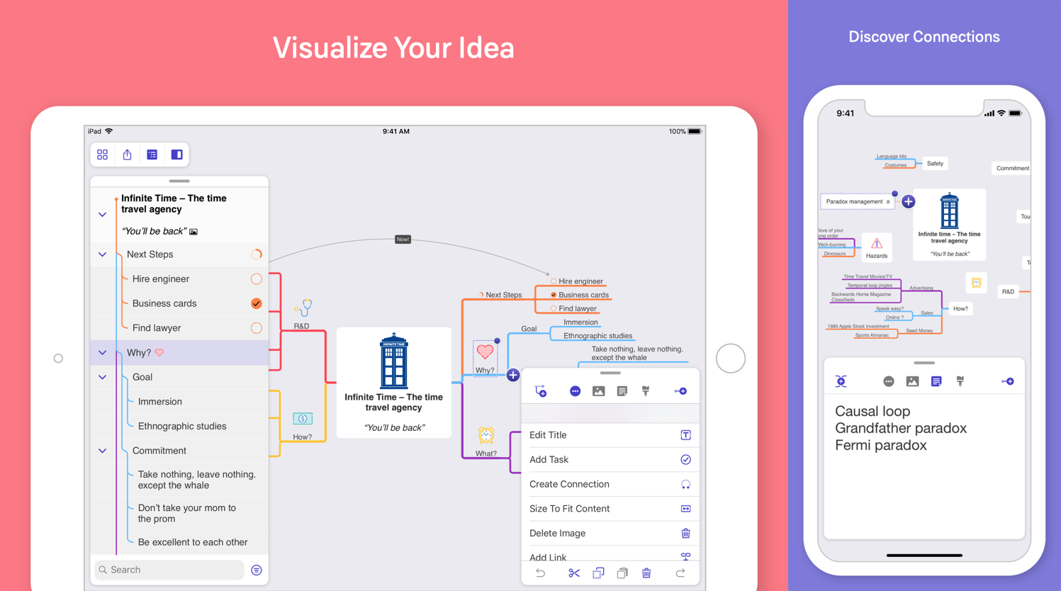 MindNode for iPad and iPhone