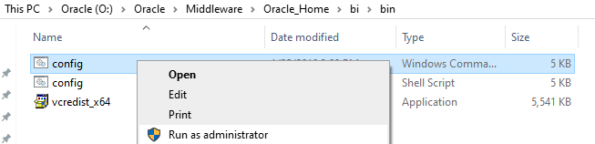 Imagem 8.1: Executar o arquivo config