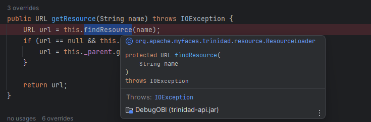 Imagem 13.3: método getResource