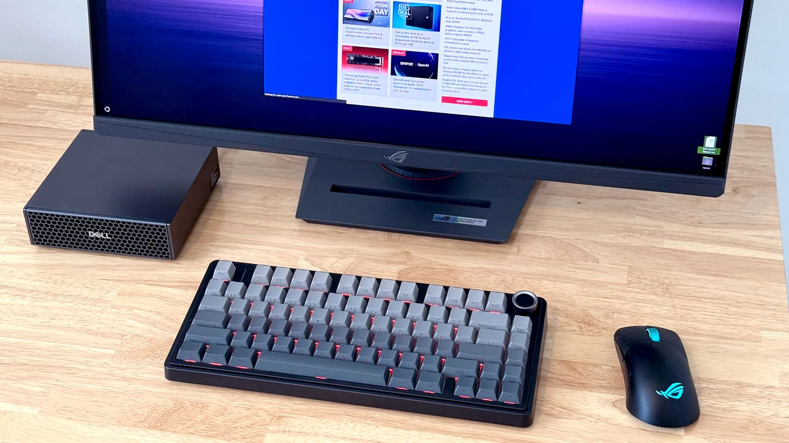 Aula F75 Pro keyboard