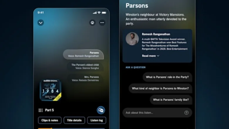 A smartphone showing the Character Guide.