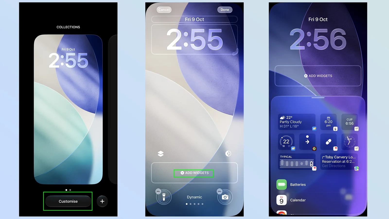 ios 27 vs android 17 lock screen widgets