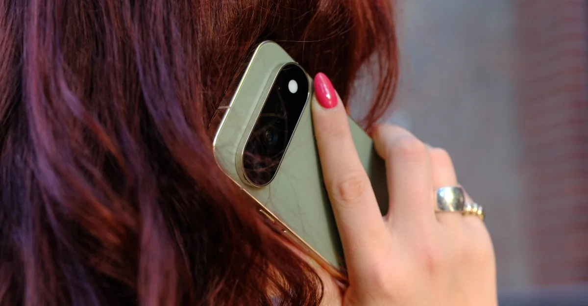 Google Pixel 11 Pro Photos of Phone Using On Ear