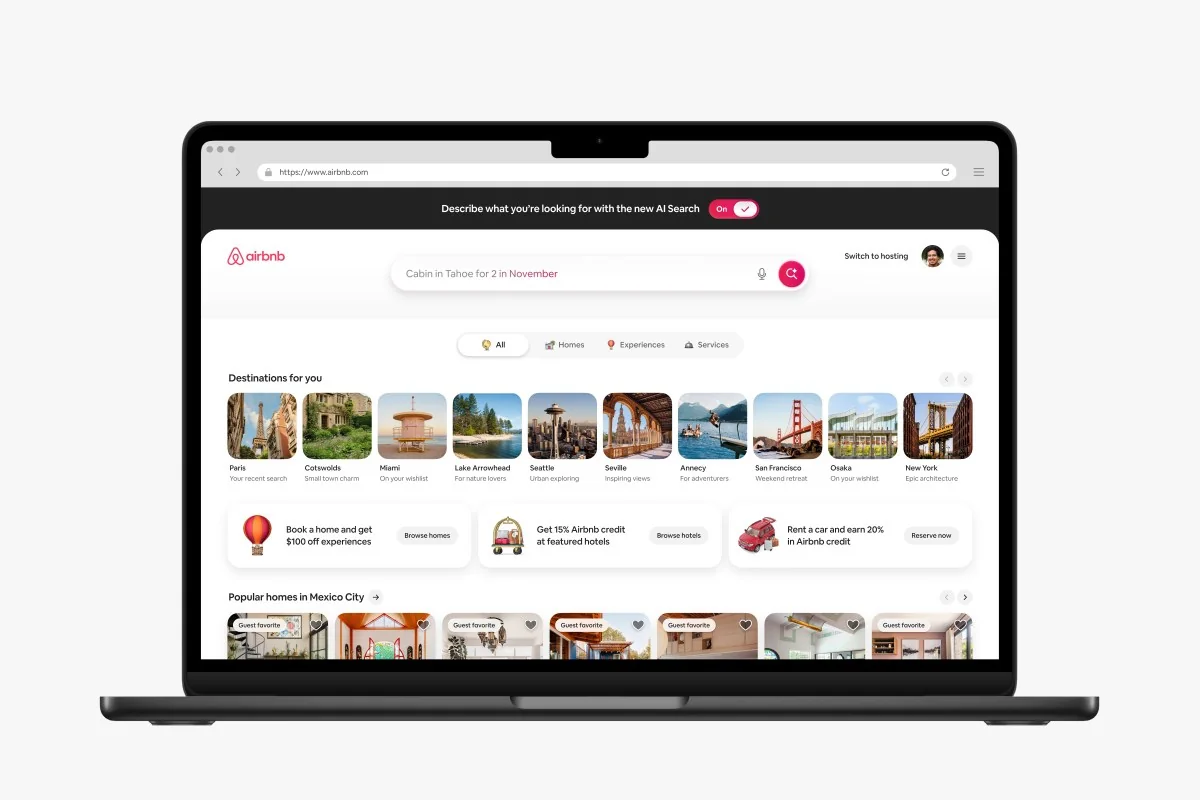 Airbnb Integrates AI Search and Social Tools in Major Update