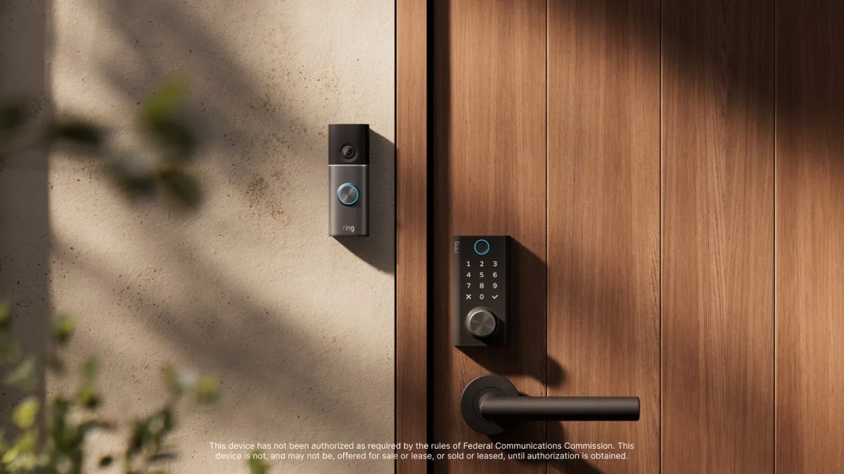 Ring Unveils Its First Smart Lock Featuring a Hand-Crank Power Backup