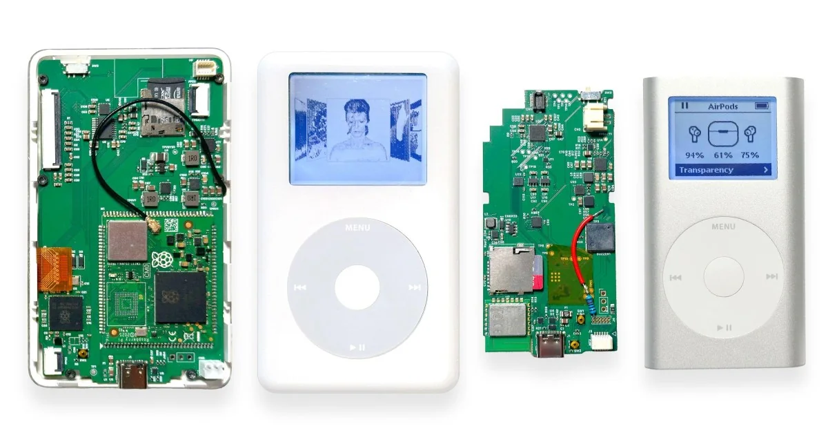 Sprout Pi Motherboard Upgrade Brings Bluetooth and USB-C to Classic iPods