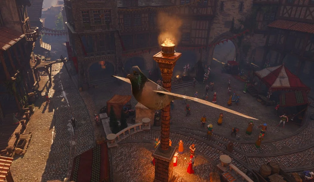 The Witcher 3 Fans Rejoice As Low-Polygon Pigeons Survive Remaster