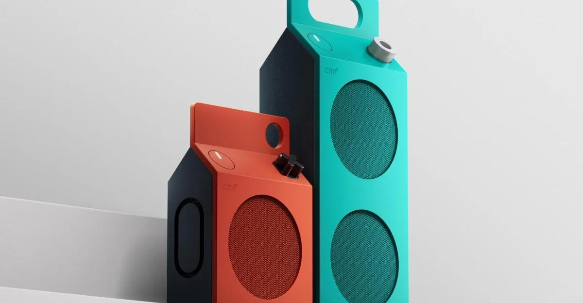 CMF Launches Portable Wireless Speakers with Customizable 3D-Printable Panels