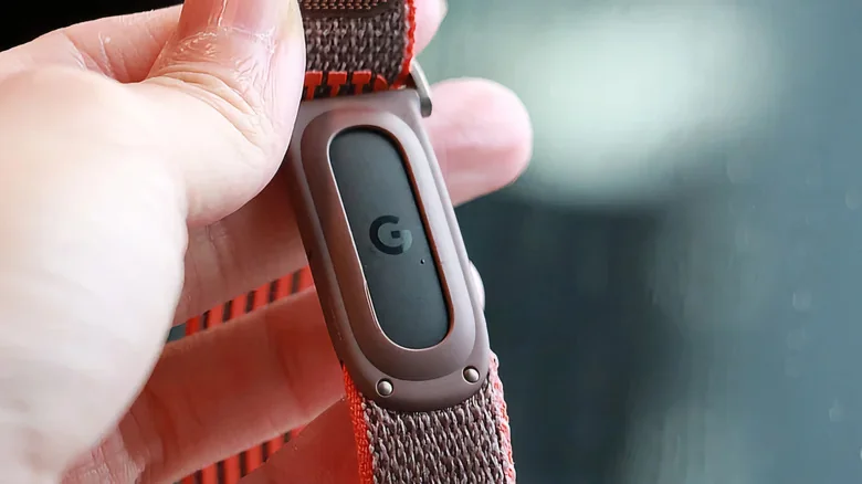 The back of the Fitbit Air.