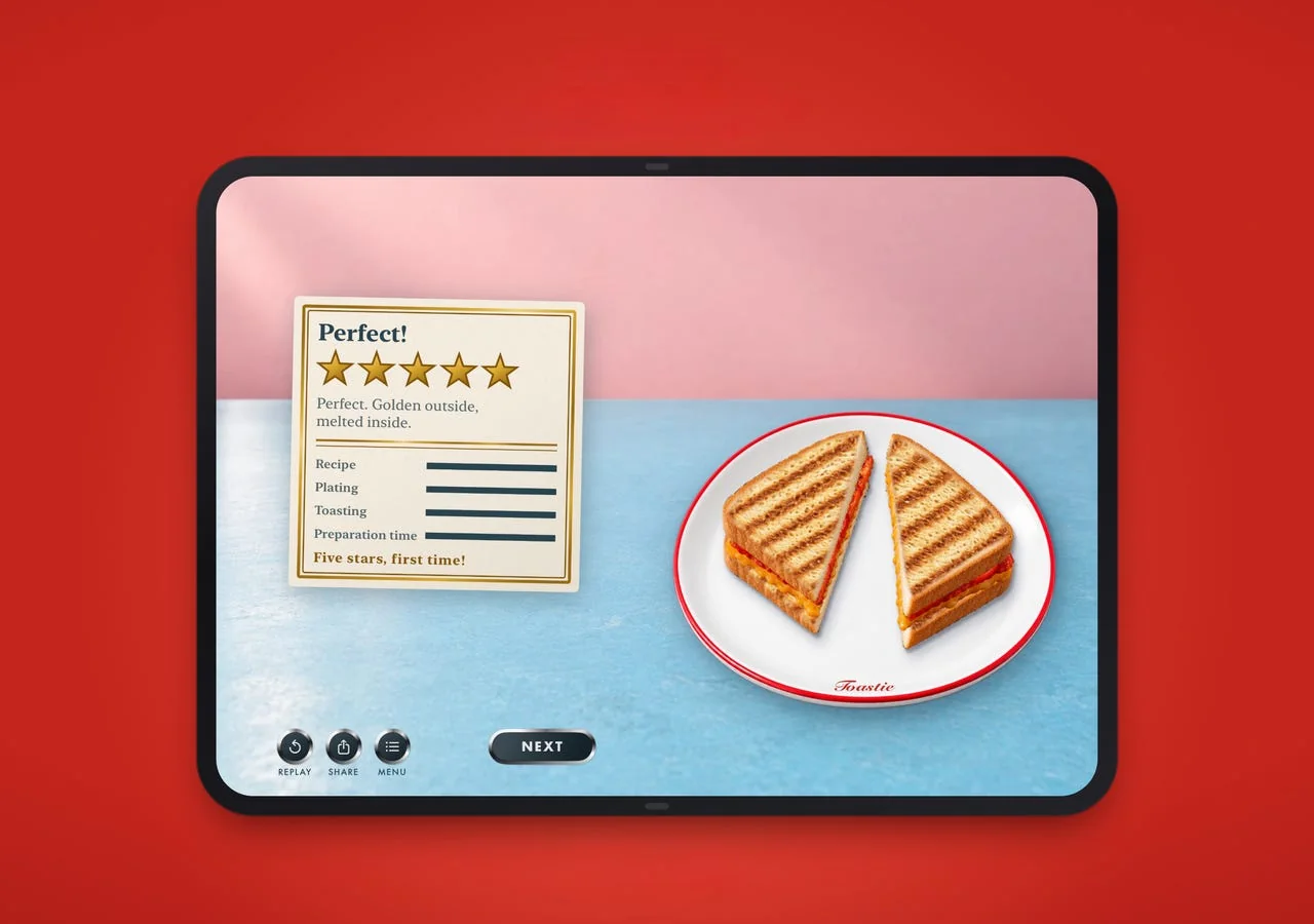 Toastie: The Weirdest iPhone Duo Game Turns Your Phone Into a Grilled Cheese Maker