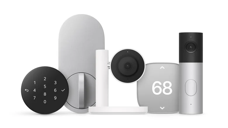An array of smart home devices.