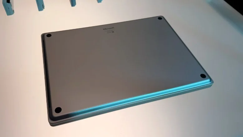 The bottom of the Surface Laptop Ultra.