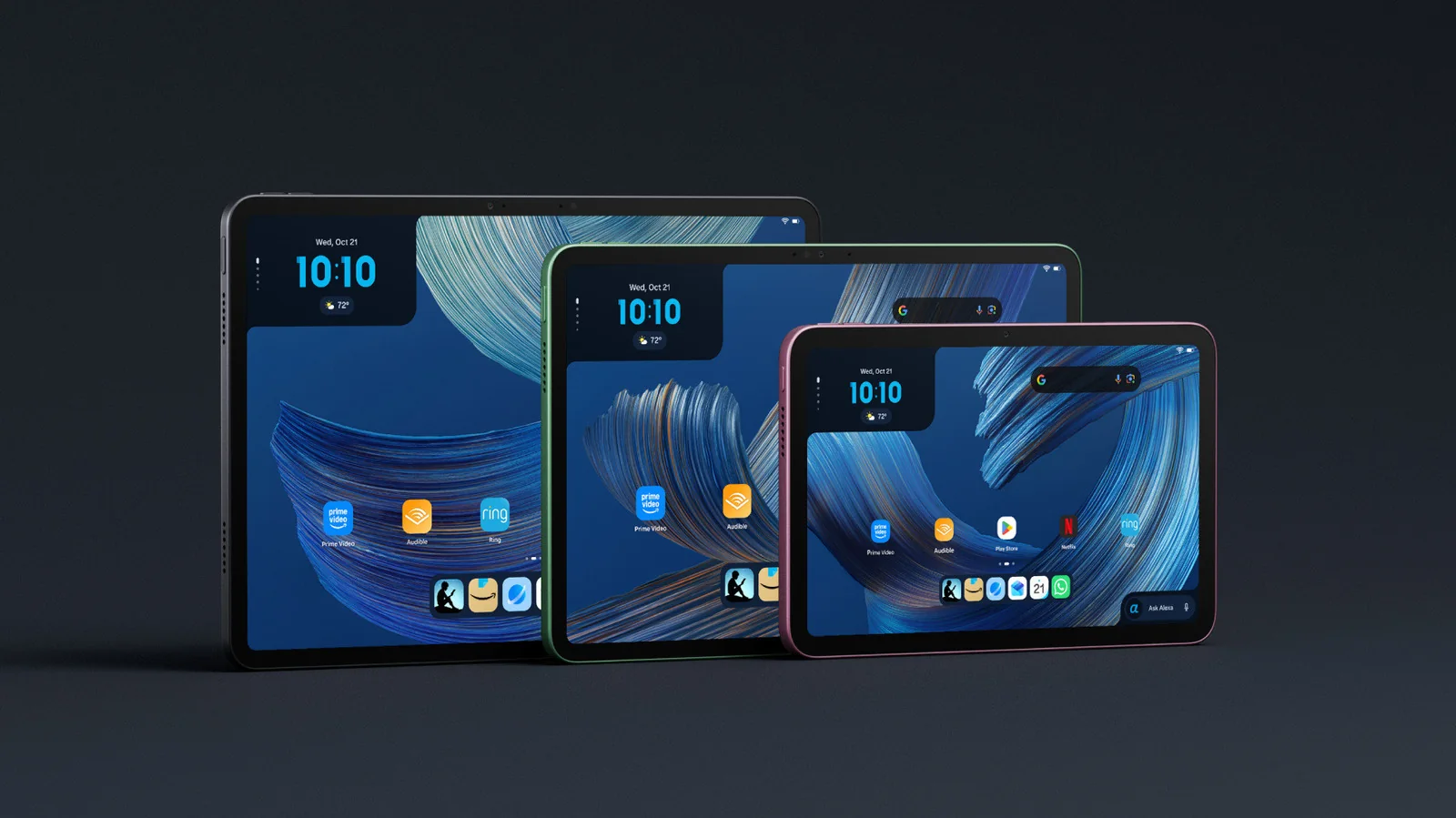 Amazon launches new Alexa tablets featuring a 12-inch Pro model with anti-glare screen