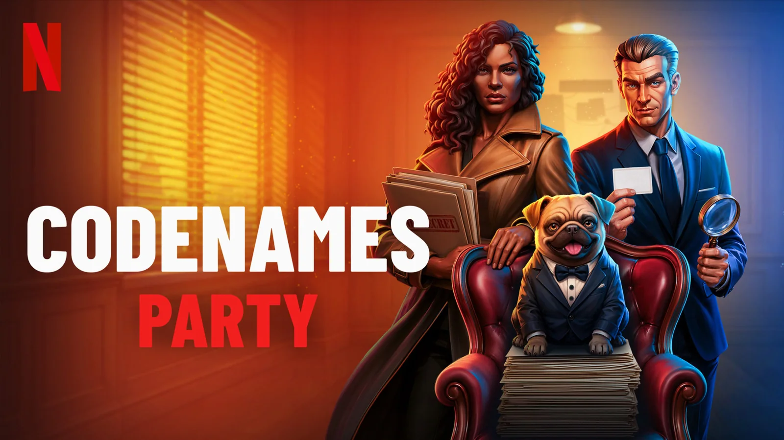 Codenames Party Arrives on Netflix Games With New Modes