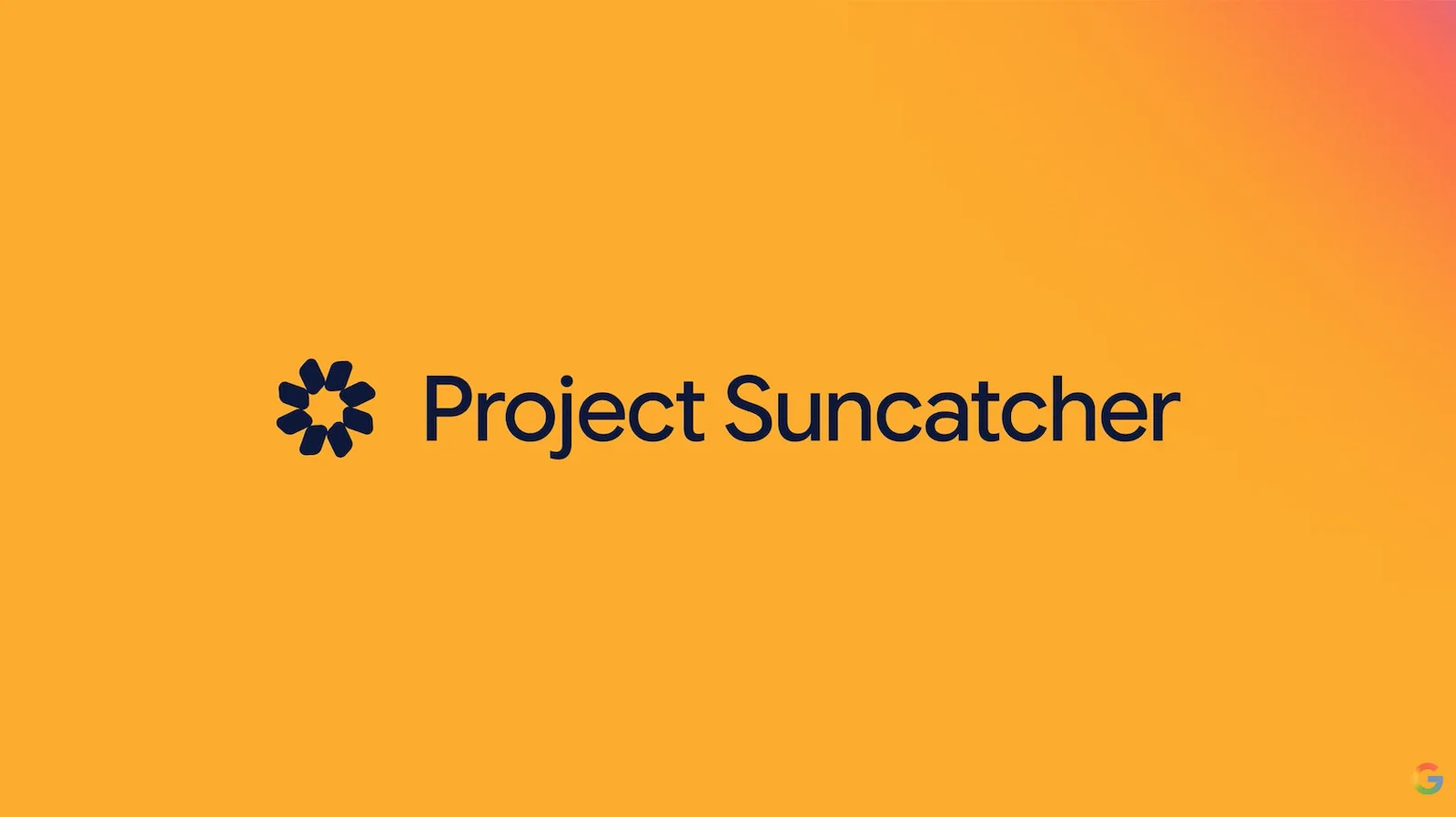 The Project Suncatcher logo.