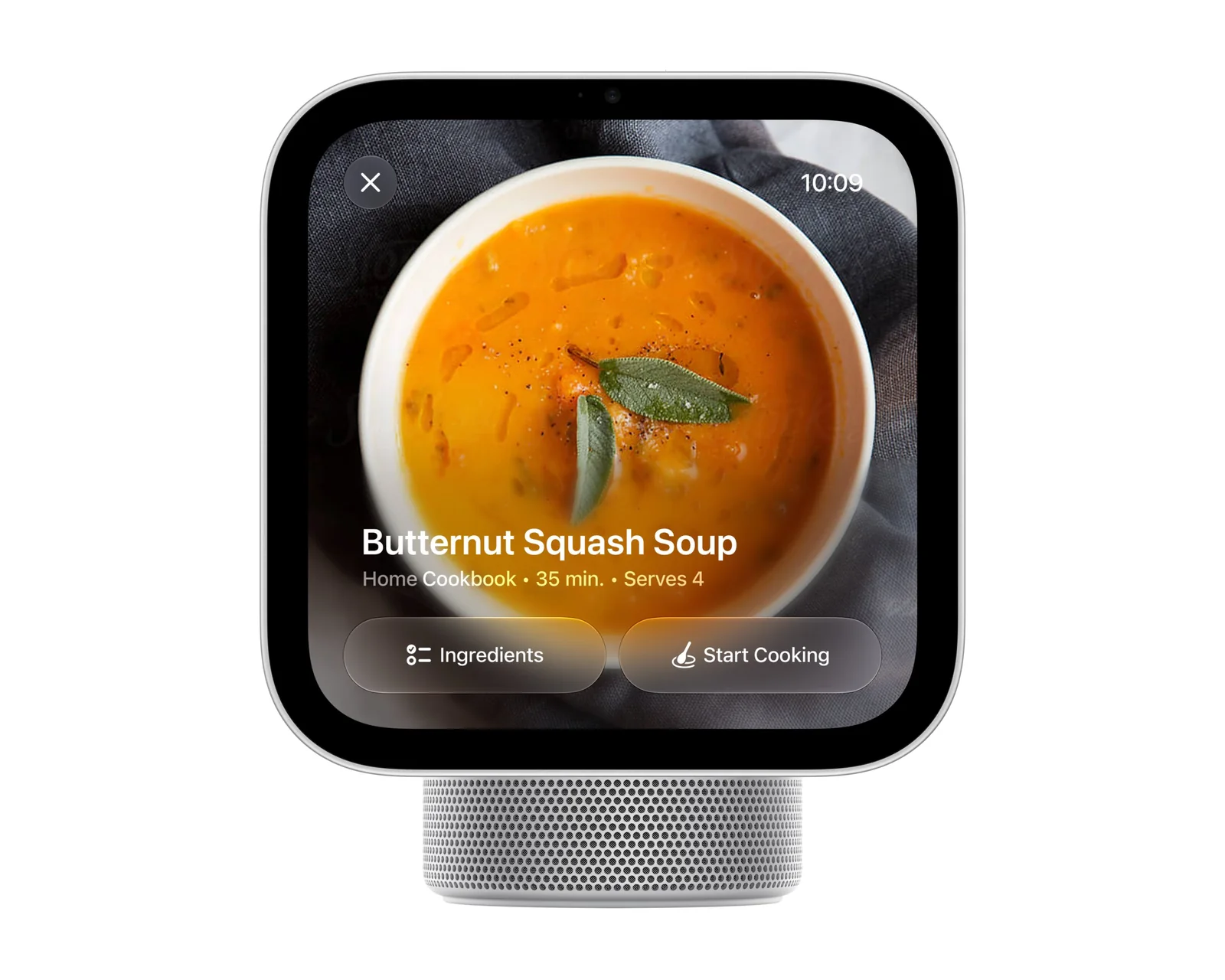 You can hand off recipes from Safari on your iPhone to the HomeView, and it formats them for following along while cooking.