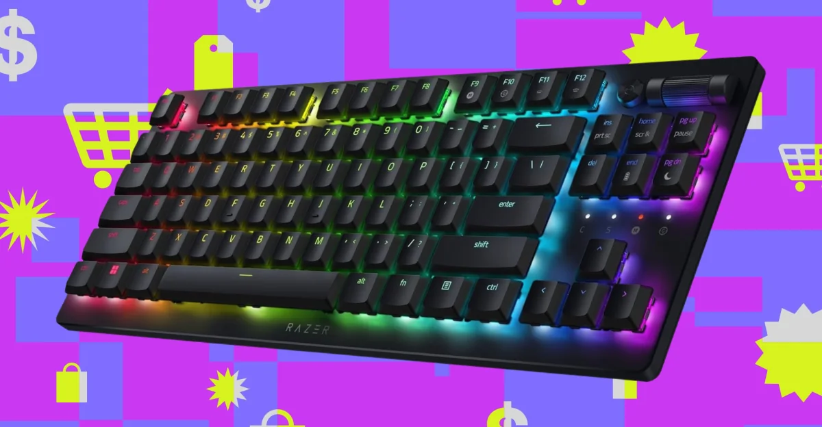 Razer DeathStalker V2 Pro TKL Wireless Gaming Keyboard Gets a Price Cut