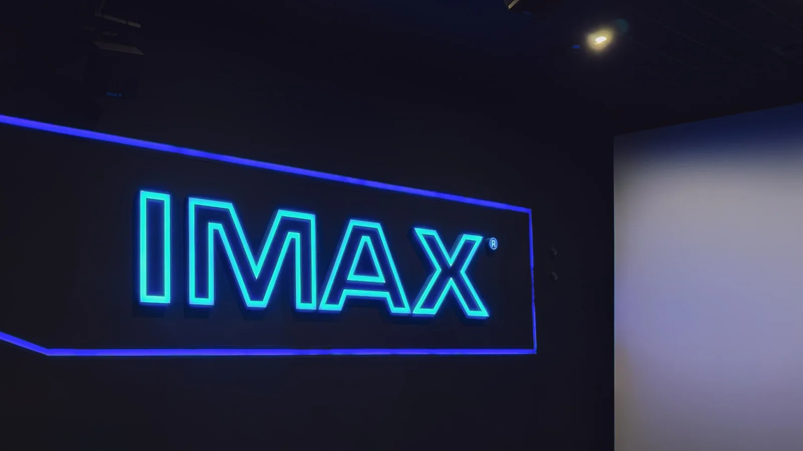 Are there any disadvantages to using IMAX theaters?