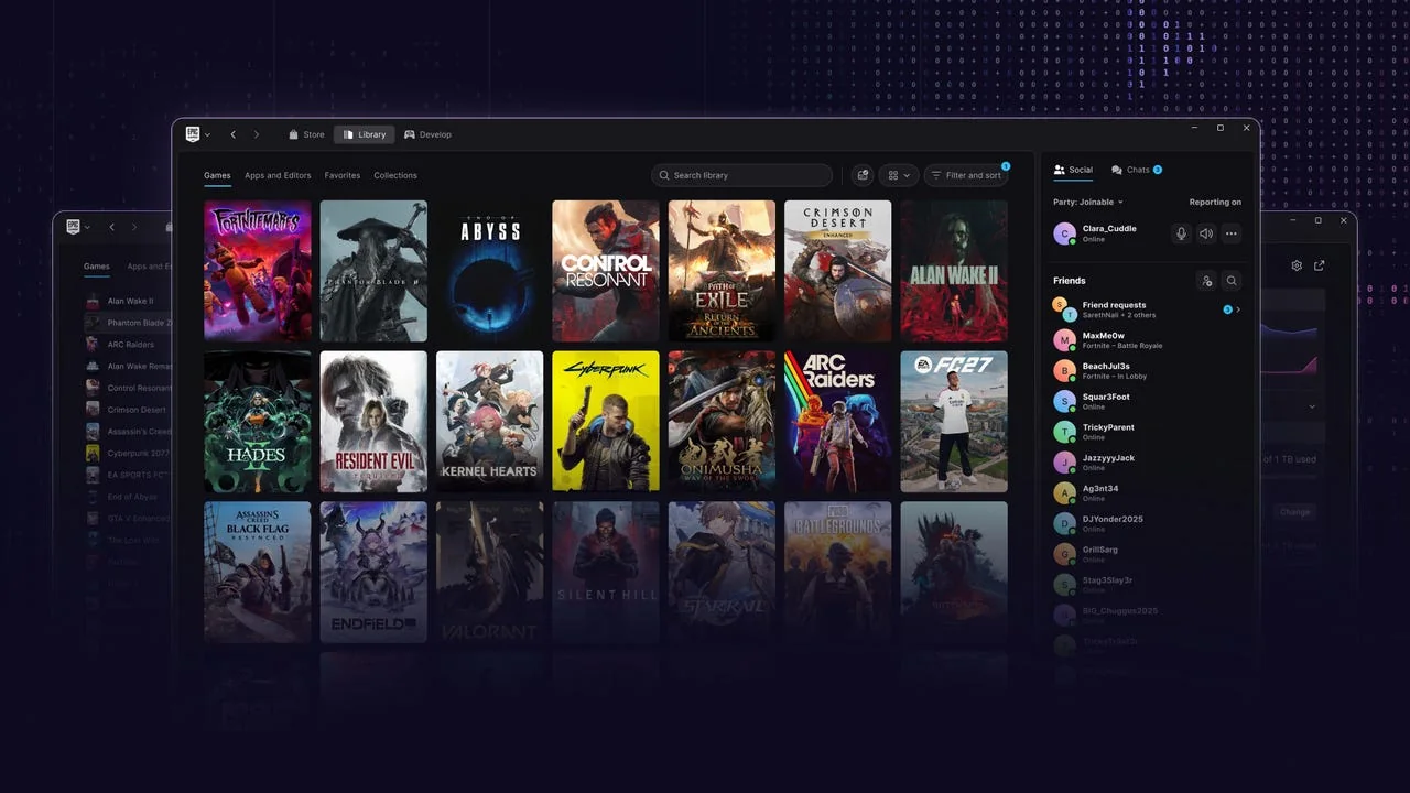 A Much Speedier Epic Games Launcher Preview Arrives With Rebuilt Architecture