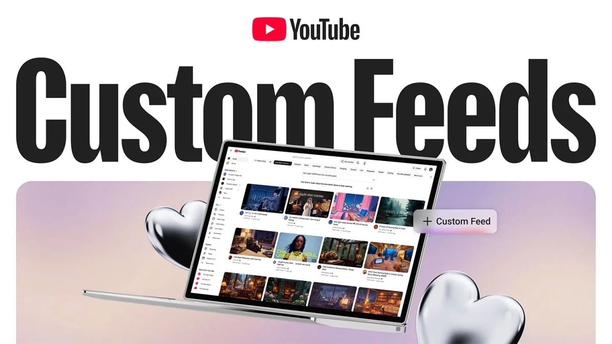 YouTube introduces AI-powered custom feeds for tailored video recommendations