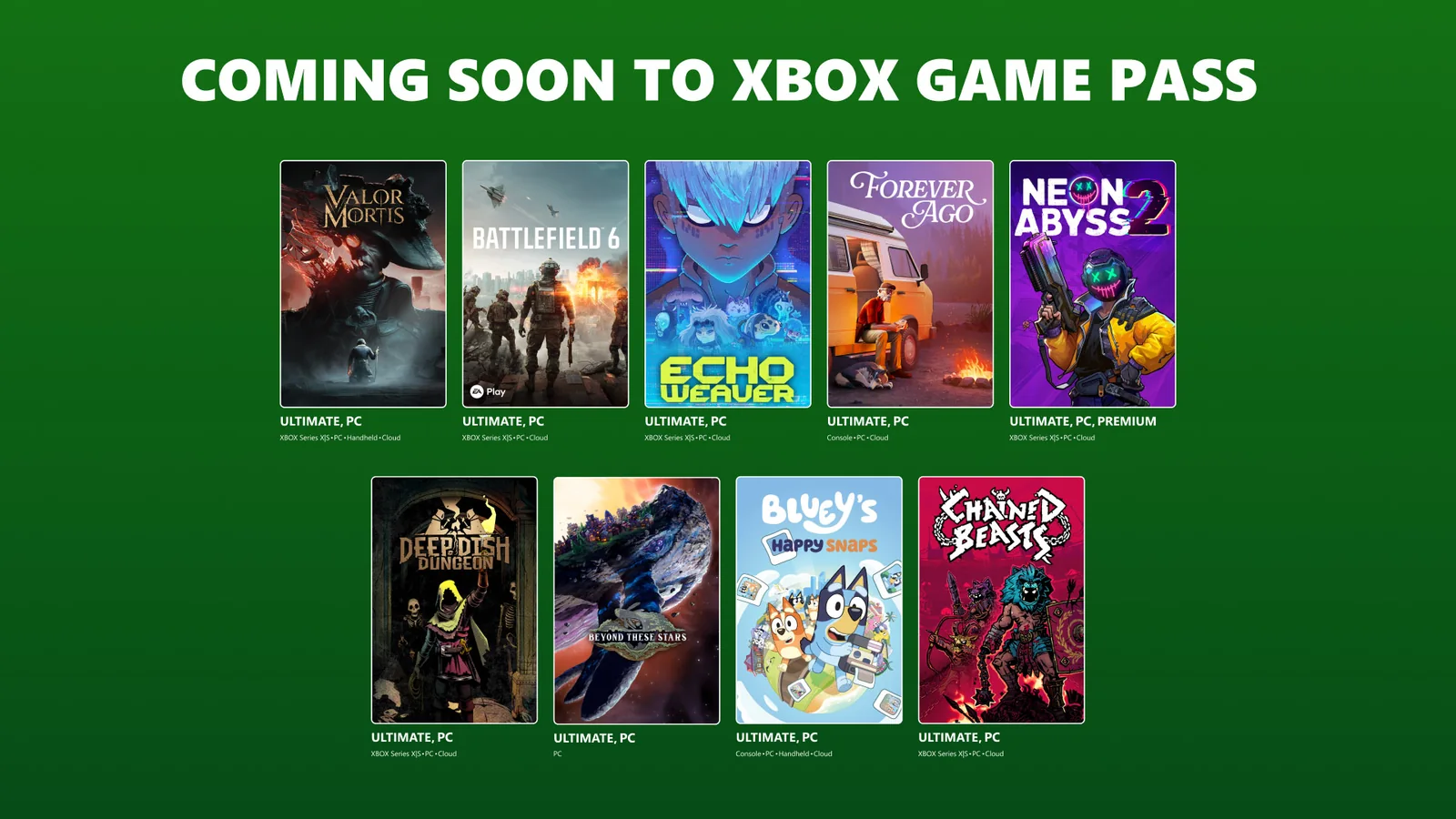 Battlefield 6 and More Games Head to Xbox Game Pass in October 2026