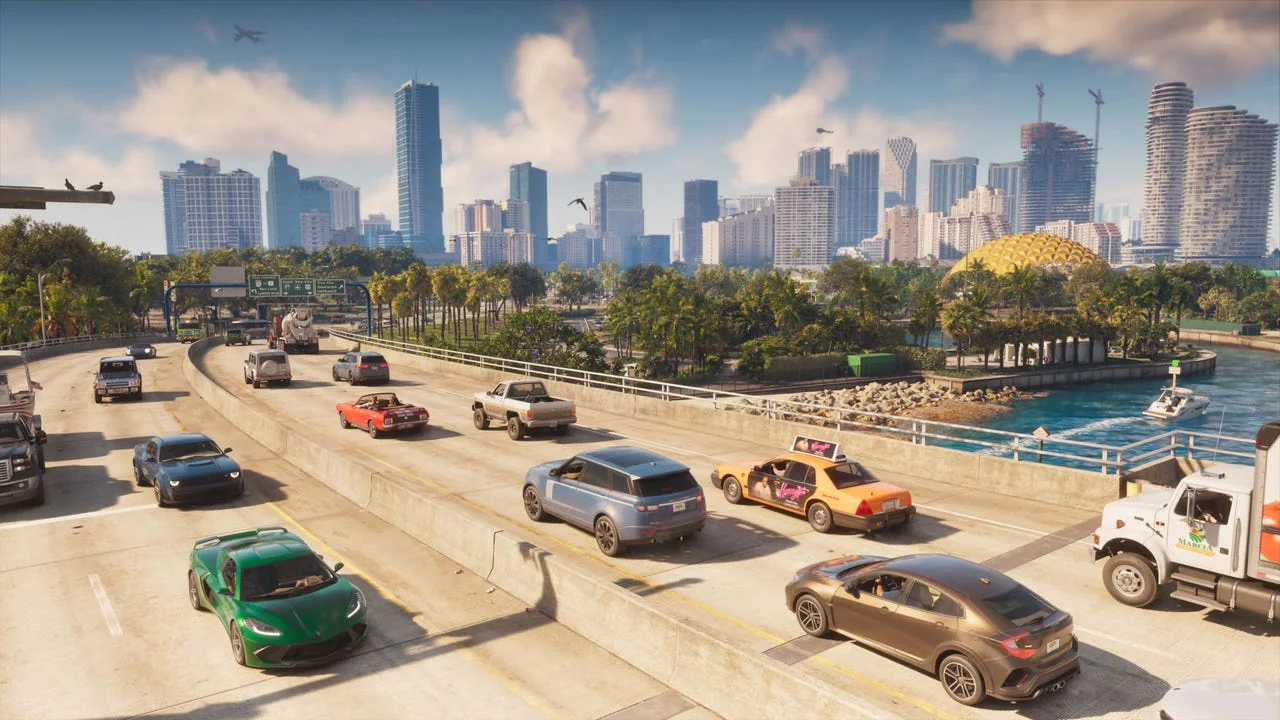 GTA 6 Official Screenshots Highlight Lighting and Reflections