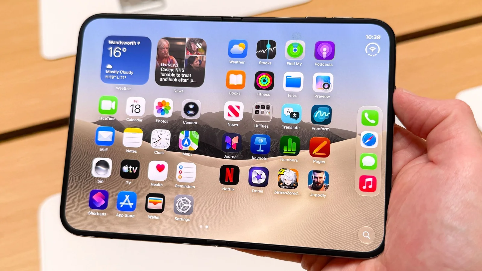 Apple Reveals iPhone Duo's Replaceable Display Layer to Combat Creasing