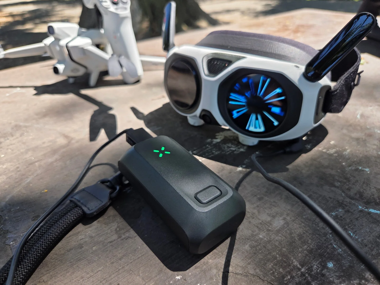 Insta360 technically already has a headset — it comes with the Antigravity A1 drone.