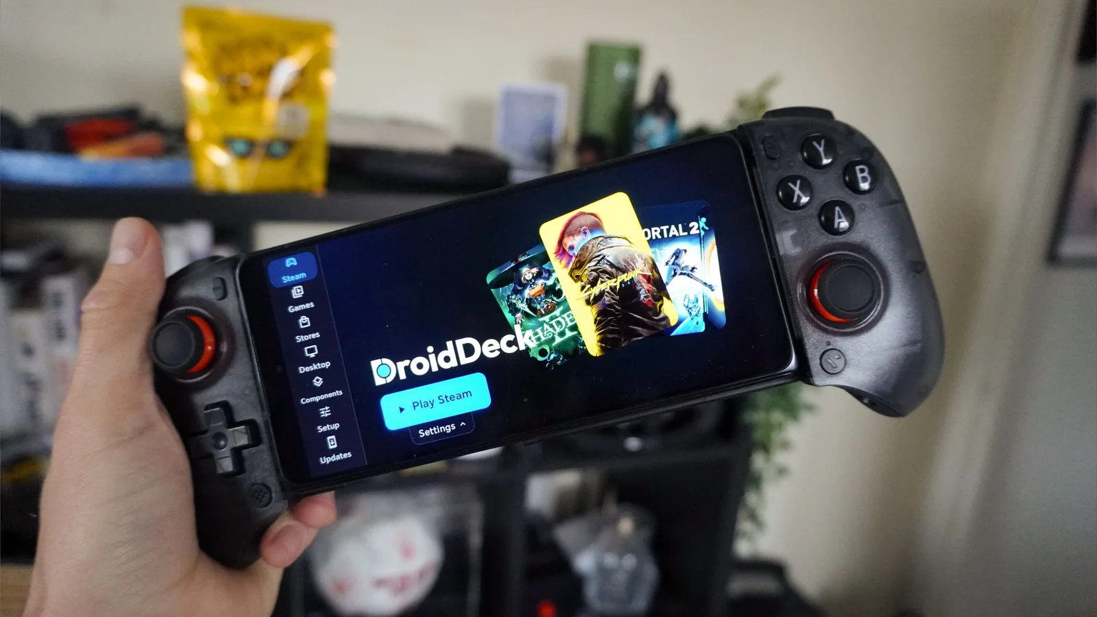 I turned my Android phone into a Steam Deck with DroidDeck